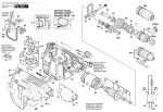 Bosch 0 611 261 560 Gbh 24 Vfr Cordless Rotary Hammer 24 V / Eu Spare Parts